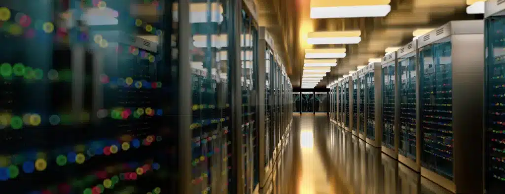 Photo d&#x27;un datacenter